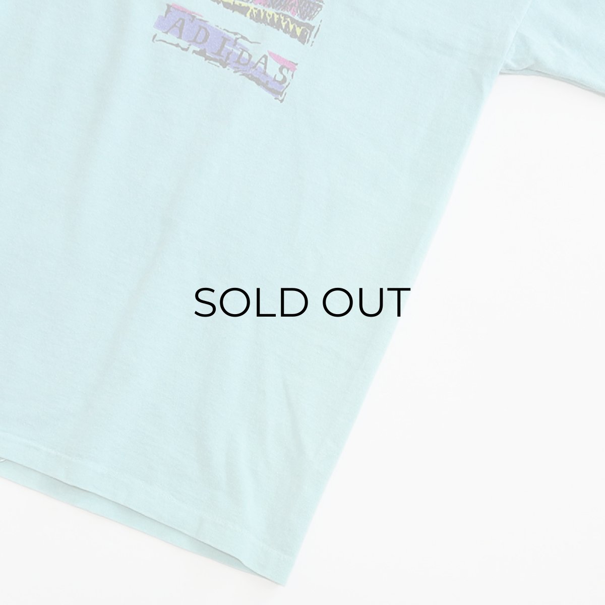 画像6: 〜90's ADIDAS COTTON W-PRINT S/S TEE (6)