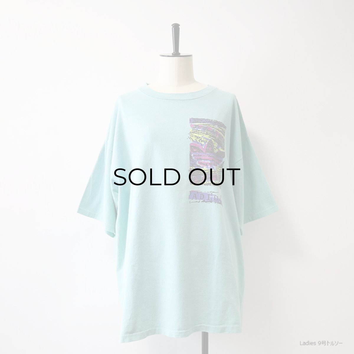 画像14: 〜90's ADIDAS COTTON W-PRINT S/S TEE (14)