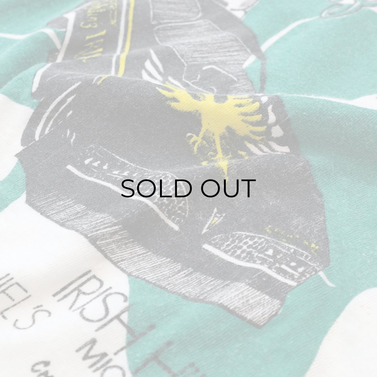 画像7: 70's Healthknit COTTON W-PRINT S/S TEE "Fighting IRISH" (7)