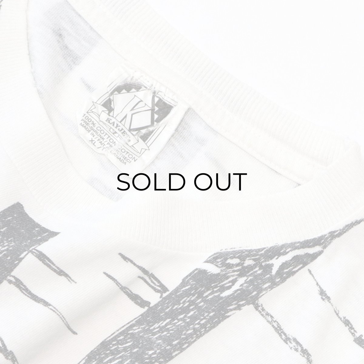 画像5: 〜90's KAYJET COTTON ALL OVER PRINT S/S TEE (5)