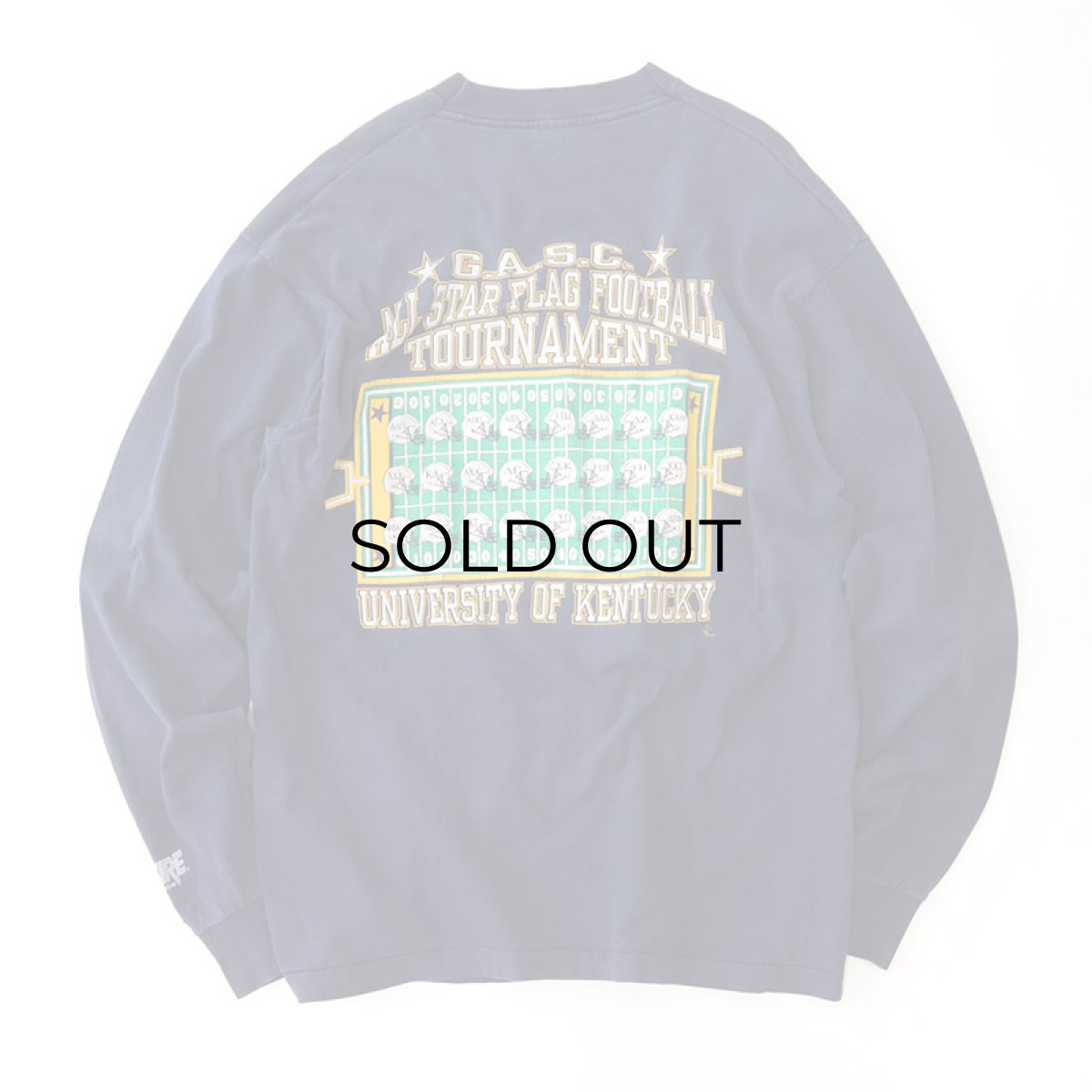 画像3: 90's FRUIT OF THE LOOM COTTON W-PRINT L/S TEE "1994 ALLSTAR FLAG FOOTBALL" (3)