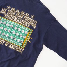 画像6: 90's FRUIT OF THE LOOM COTTON W-PRINT L/S TEE "1994 ALLSTAR FLAG FOOTBALL" (6)