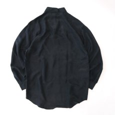 画像2: 〜90's STEFANO BLACK SILK SHIRT (2)