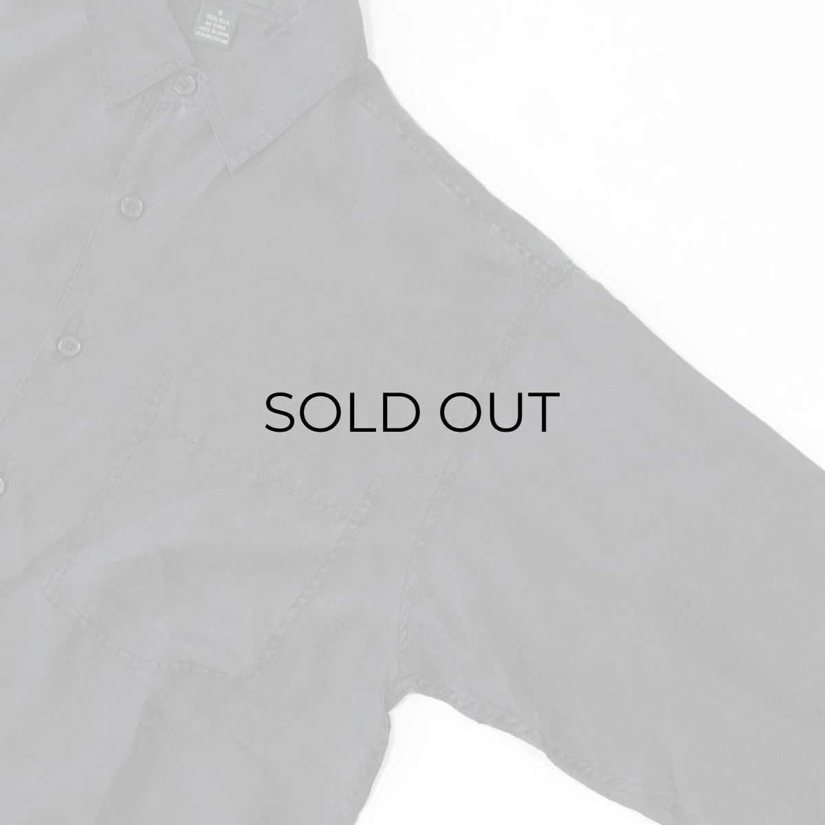 画像3: 〜90's STEFANO BLACK SILK SHIRT (3)