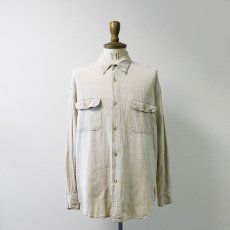 画像7: 〜90's ROBERT STOCK RAYON LINEN SHIRT (7)