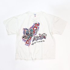 画像1: 〜90's adidas COTTON PRINT S/S TEE (1)