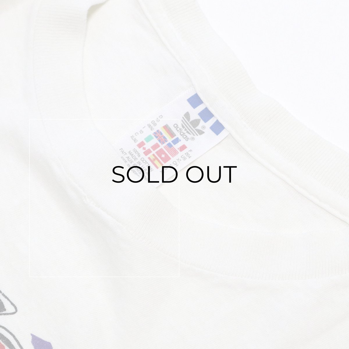 画像6: 〜90's adidas COTTON PRINT S/S TEE (6)