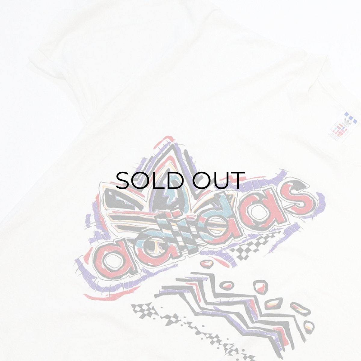 画像4: 〜90's adidas COTTON PRINT S/S TEE (4)