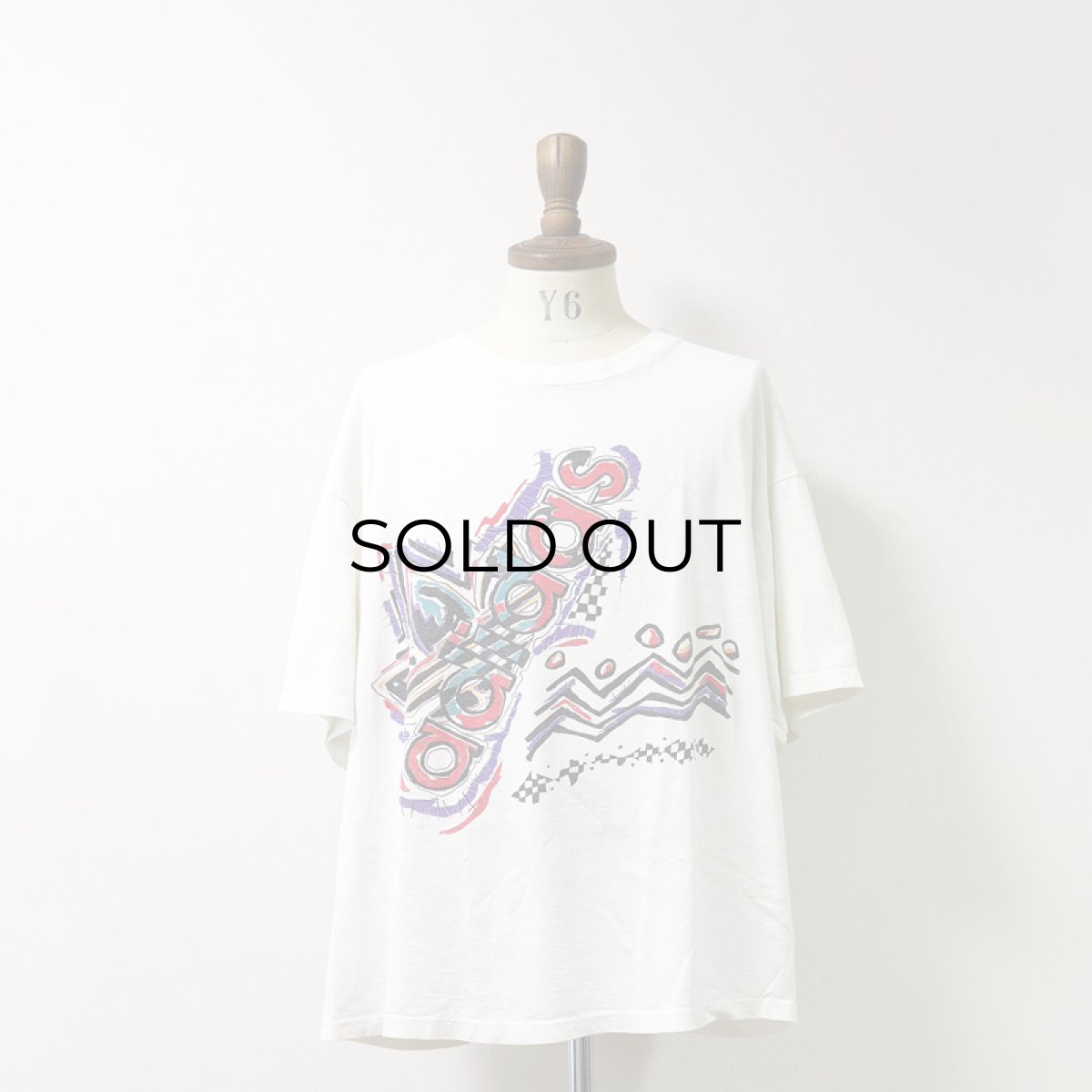 画像8: 〜90's adidas COTTON PRINT S/S TEE (8)