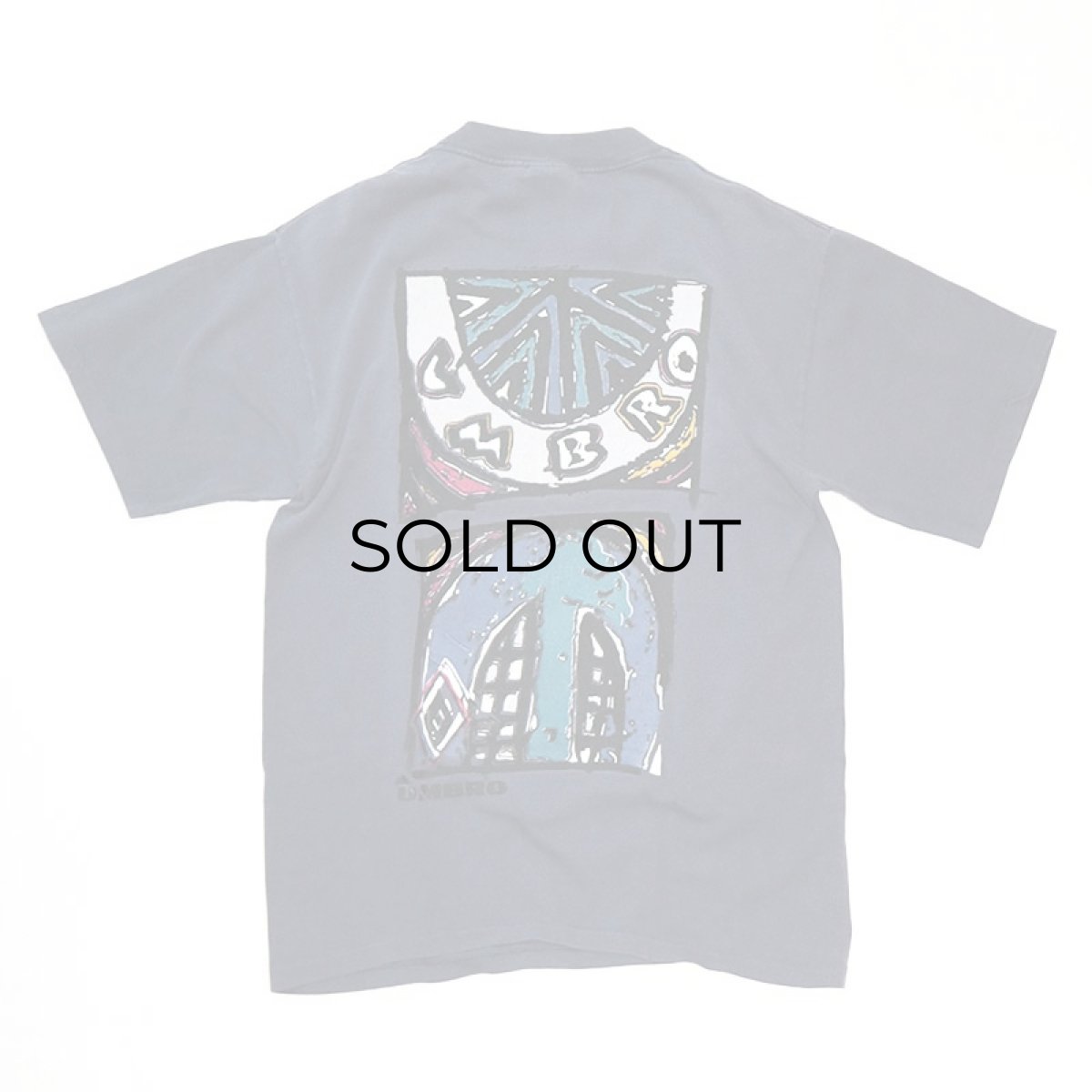 画像3: 〜90's UMBRO COTTON W-PRINT S/S TEE (3)