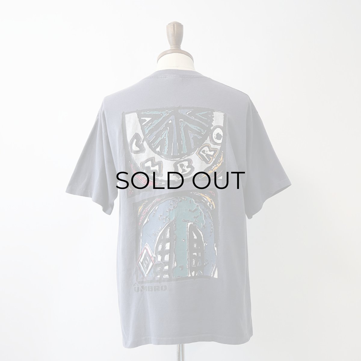 画像13: 〜90's UMBRO COTTON W-PRINT S/S TEE (13)