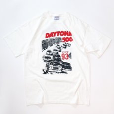 画像1: 90's All Sport COTTON W-PRINT S/S TEE "DAYTONA 500" (1)