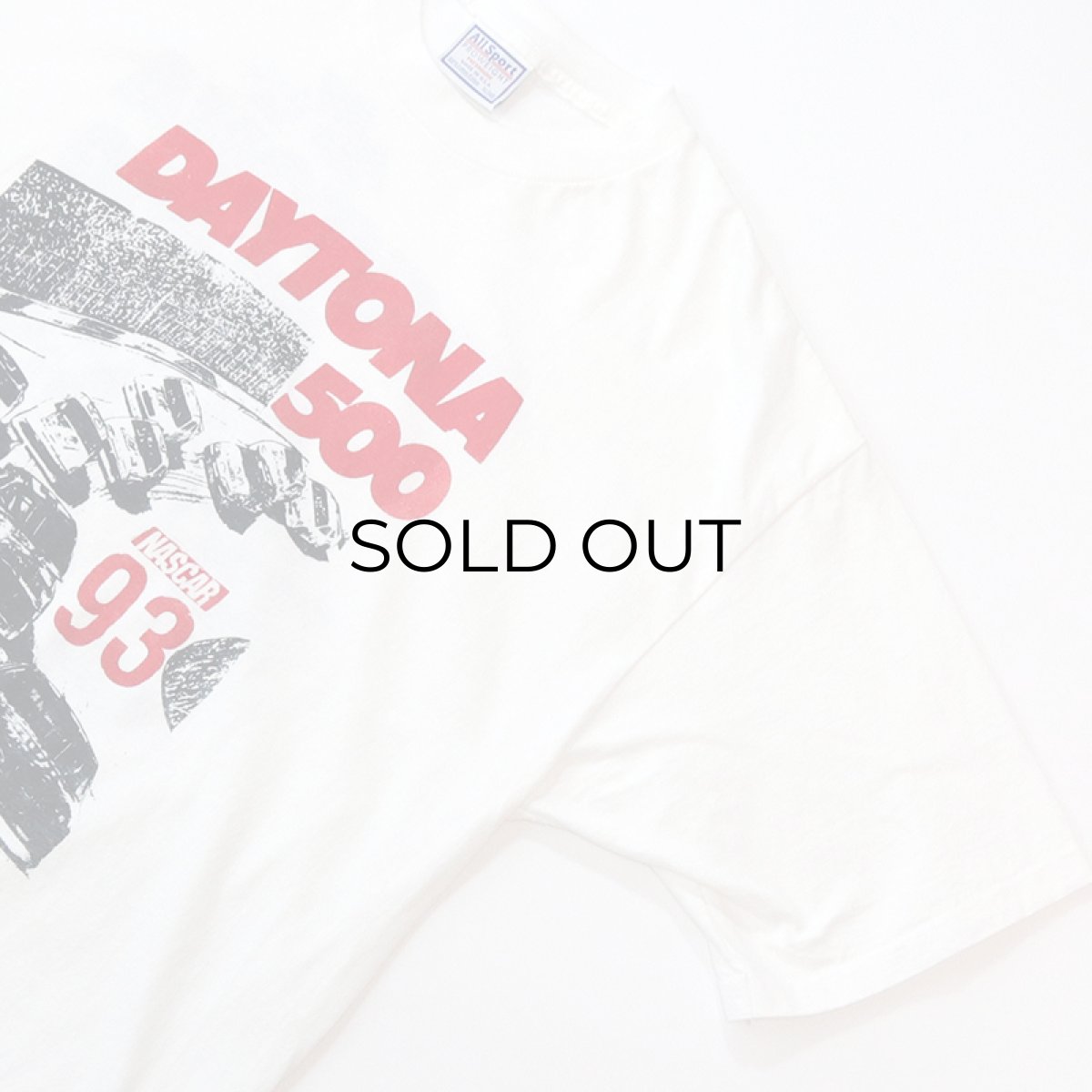 画像4: 90's All Sport COTTON W-PRINT S/S TEE "DAYTONA 500" (4)