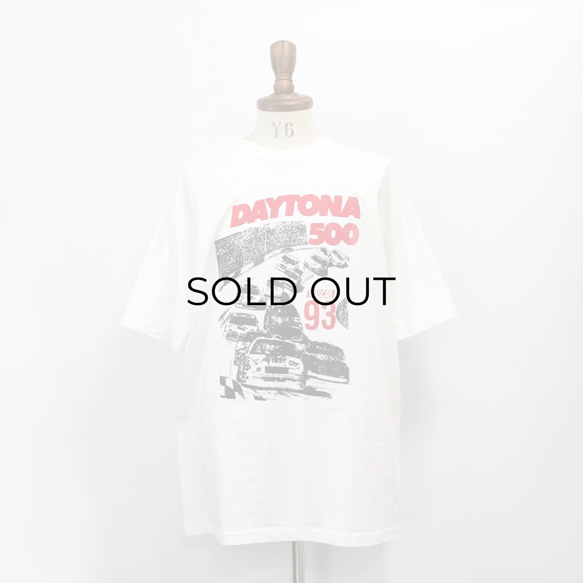 画像8: 90's All Sport COTTON W-PRINT S/S TEE "DAYTONA 500" (8)