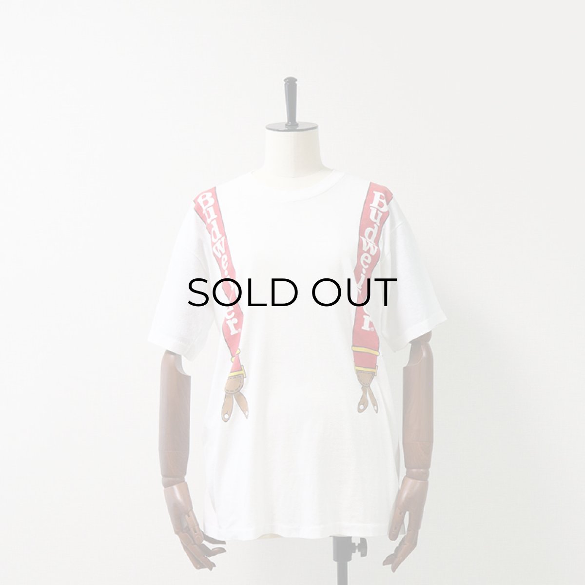 画像11: 90's Five Star SUSPENDER PRINT S/S TEE "Budweiser" (11)