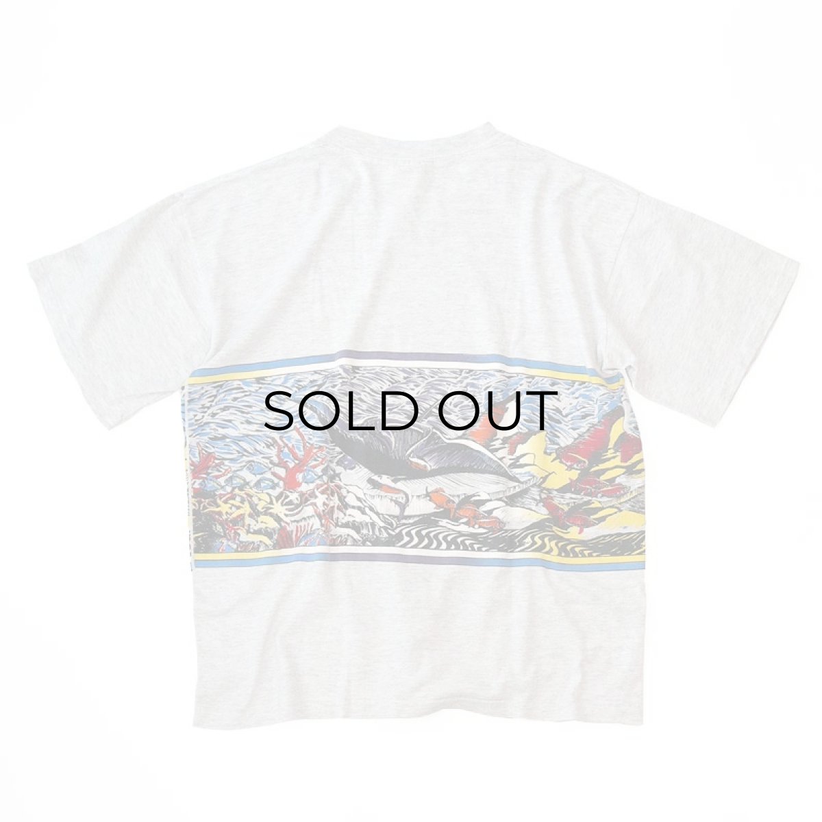 画像3: 80's ST. JOHN'S BAY W-PRINT S/S TEE (3)