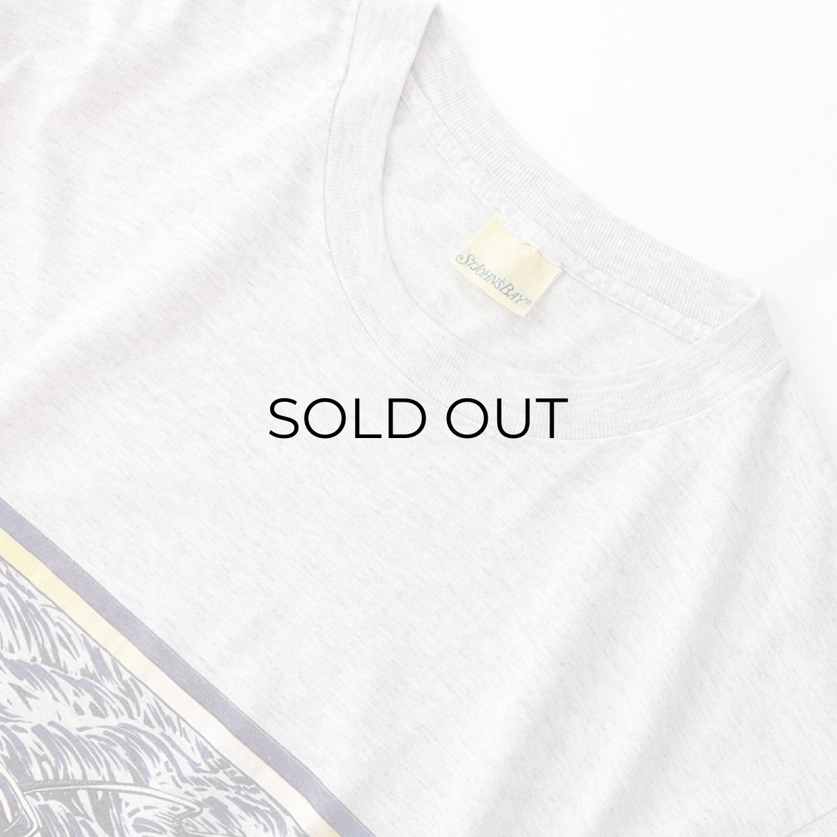 画像5: 80's ST. JOHN'S BAY W-PRINT S/S TEE (5)