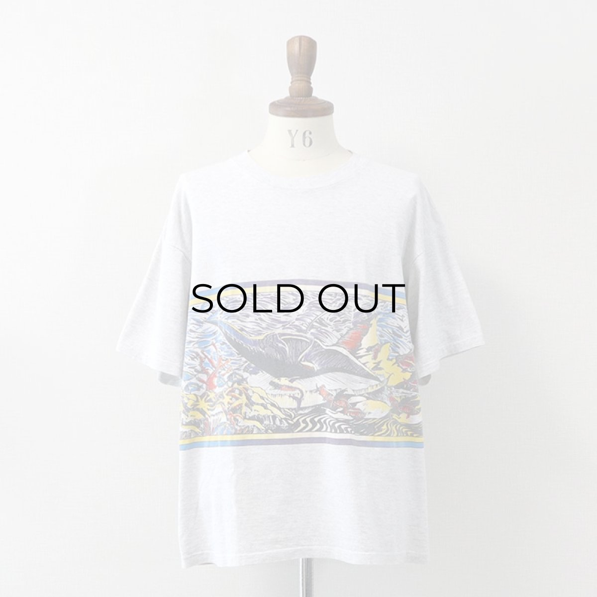 画像8: 80's ST. JOHN'S BAY W-PRINT S/S TEE (8)