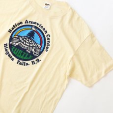 画像4: 80's TRENCH PRINT S/S TEE "TURTLE Native American Center" (4)