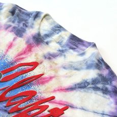 画像6: 90's UNKNOWN BRAND Tie-Dye COTTON W-PRINT S/S ARTIST TEE "Eric Clapton unplugged 94" (6)