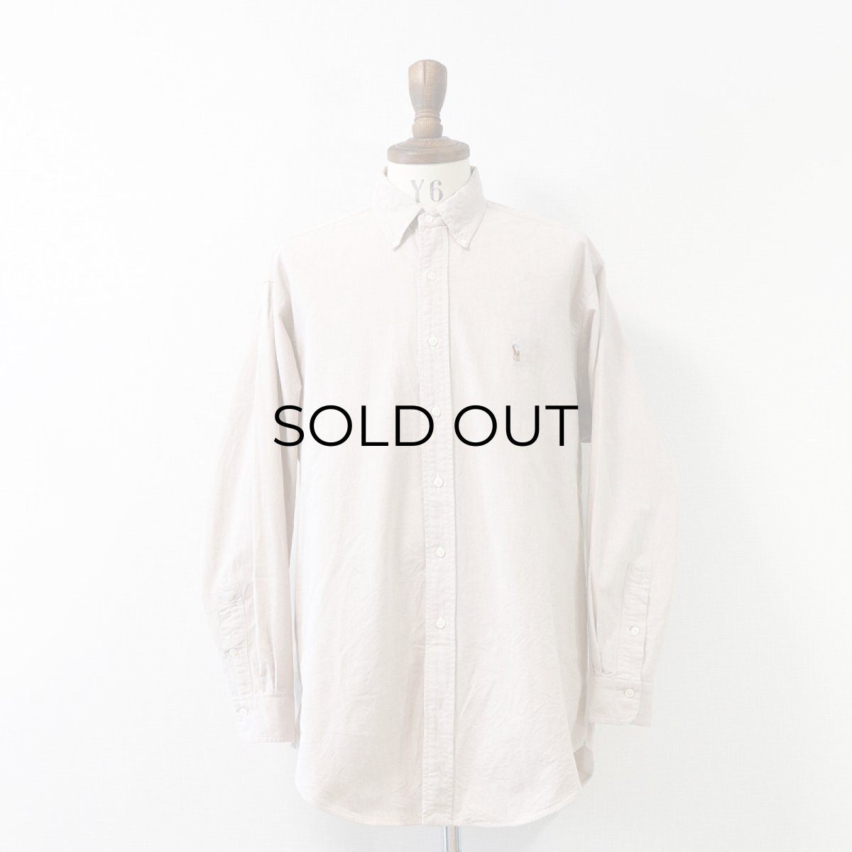 画像8: Ralph Lauren COTTON OXFORD B/D SHIRT (8)