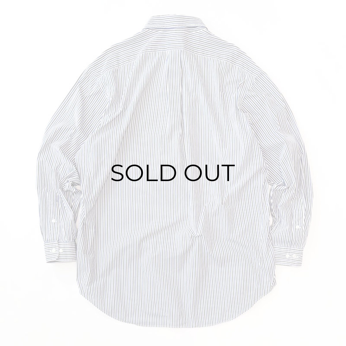 画像2: Ralph Lauren COTTON OXFORD STRIPE B/D SHIRT (2)