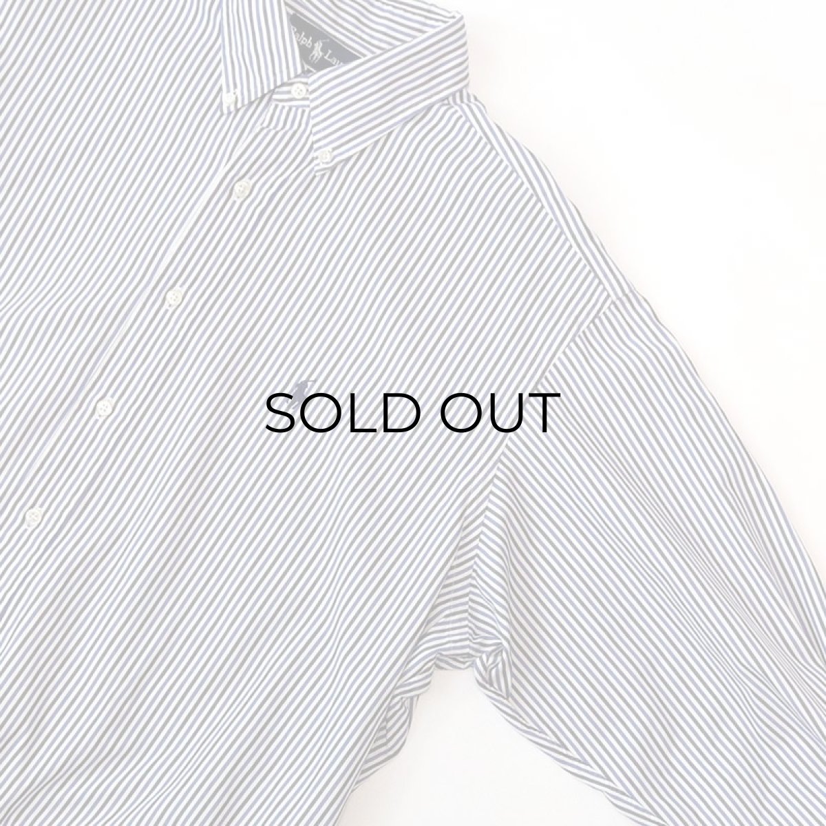 画像3: Ralph Lauren COTTON OXFORD STRIPE B/D SHIRT (3)