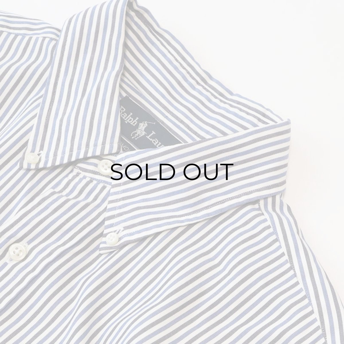 画像5: Ralph Lauren COTTON OXFORD STRIPE B/D SHIRT (5)