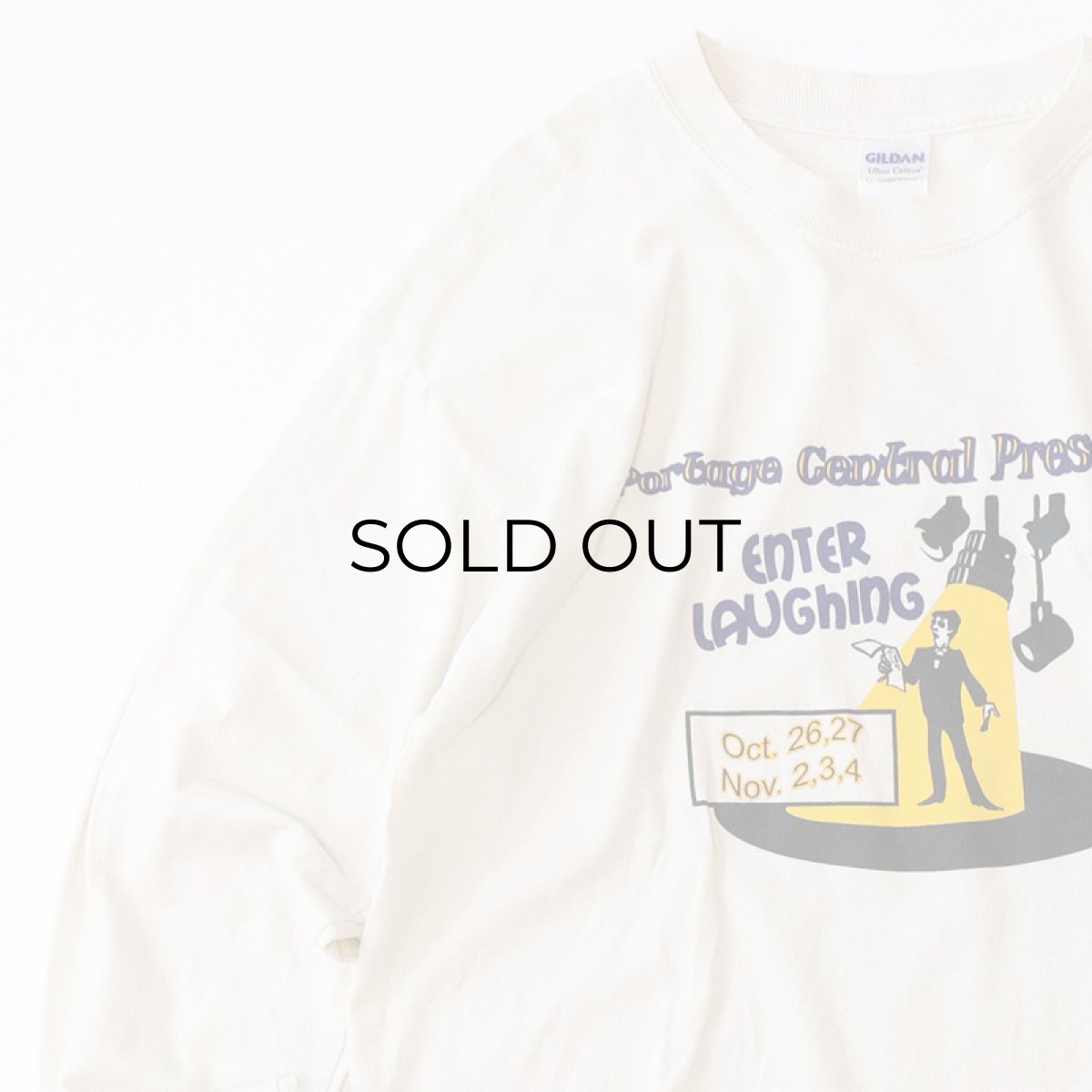 画像3: GILDAN COTTON PRINT L/S TEE "Portage Central Presents"  (3)