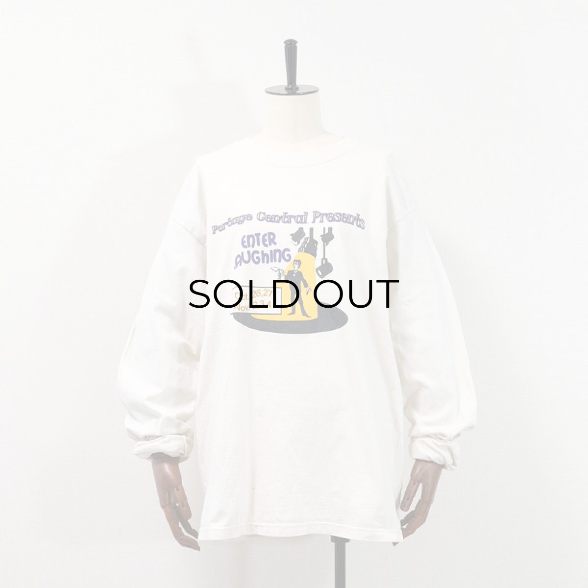 画像9: GILDAN COTTON PRINT L/S TEE "Portage Central Presents"  (9)