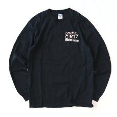 画像1: GILDAN COTTON W-PRINT L/S TEE "DOWN-N-DIRTY"  (1)