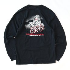 画像2: GILDAN COTTON W-PRINT L/S TEE "DOWN-N-DIRTY"  (2)