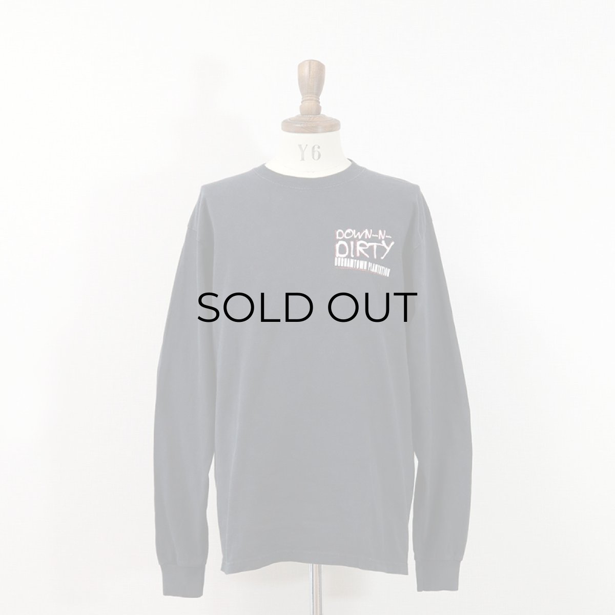 画像7: GILDAN COTTON W-PRINT L/S TEE "DOWN-N-DIRTY"  (7)