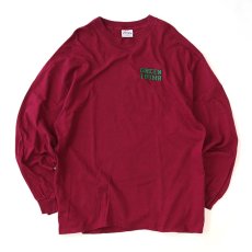 画像1: Hanes COTTON W-PRINT L/S TEE "GREEN THUMB"  (1)