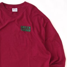 画像3: Hanes COTTON W-PRINT L/S TEE "GREEN THUMB"  (3)