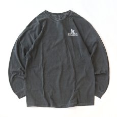 画像1: COMFORT COLORS PIGMENT DYED COTTON W-PRINT L/S TEE "KEVIN'S"  (1)