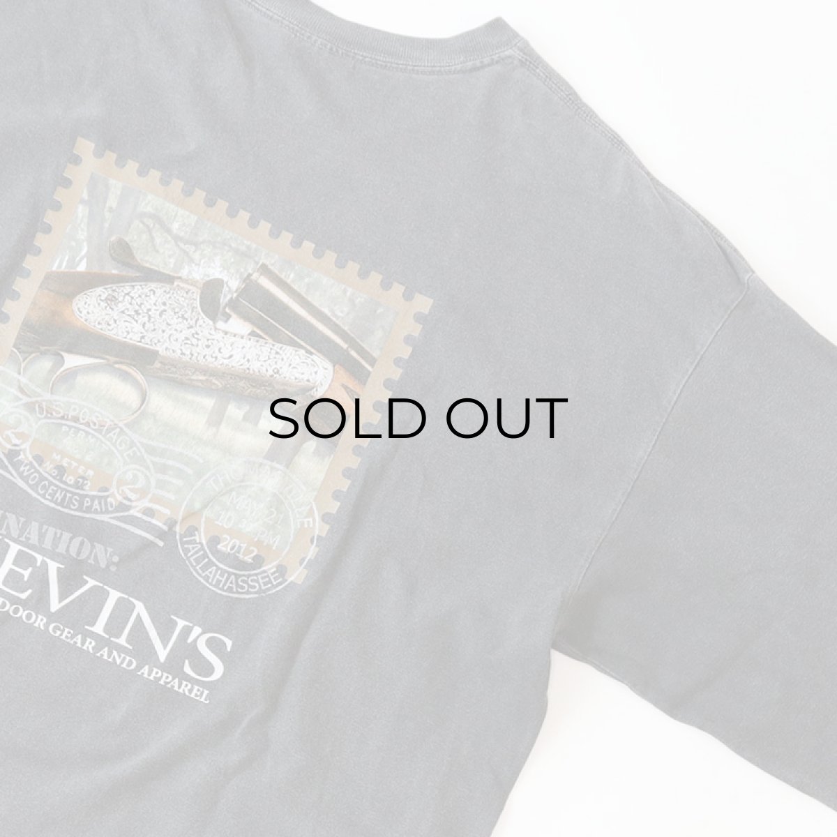 画像5: COMFORT COLORS PIGMENT DYED COTTON W-PRINT L/S TEE "KEVIN'S"  (5)