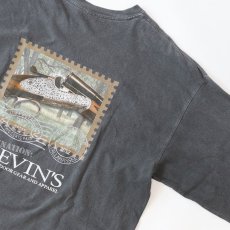 画像5: COMFORT COLORS PIGMENT DYED COTTON W-PRINT L/S TEE "KEVIN'S"  (5)