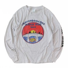 画像1: 80's Sportswear W-PRINT L/S TEE "CHATTAHOOCHE RIVER RUN 1984"  (1)