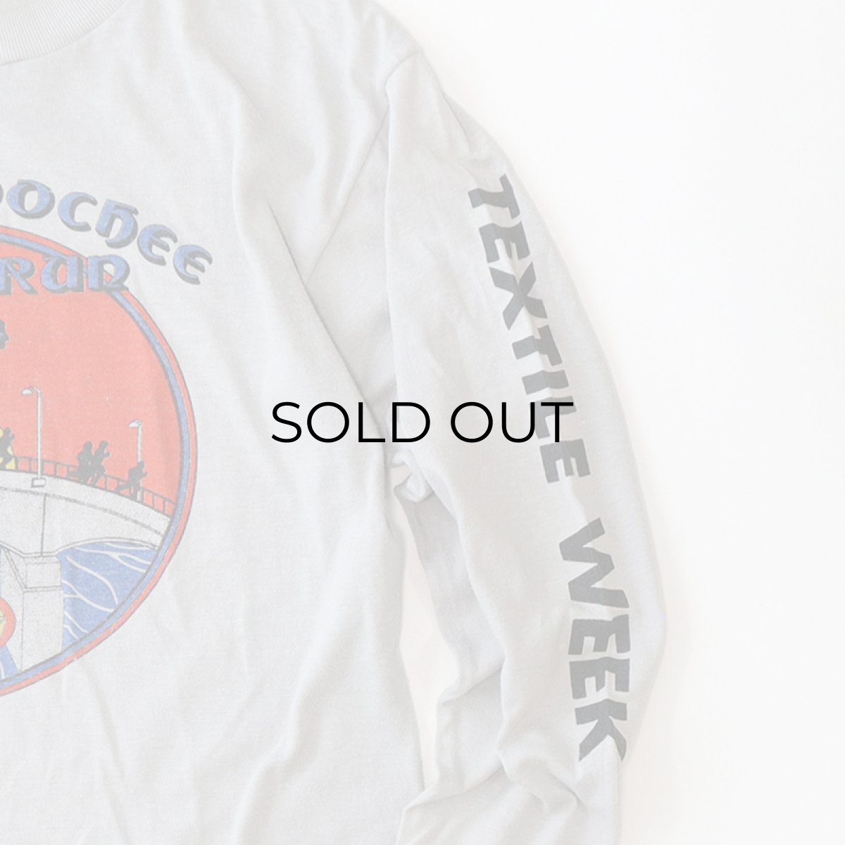 画像4: 80's Sportswear W-PRINT L/S TEE "CHATTAHOOCHE RIVER RUN 1984"  (4)