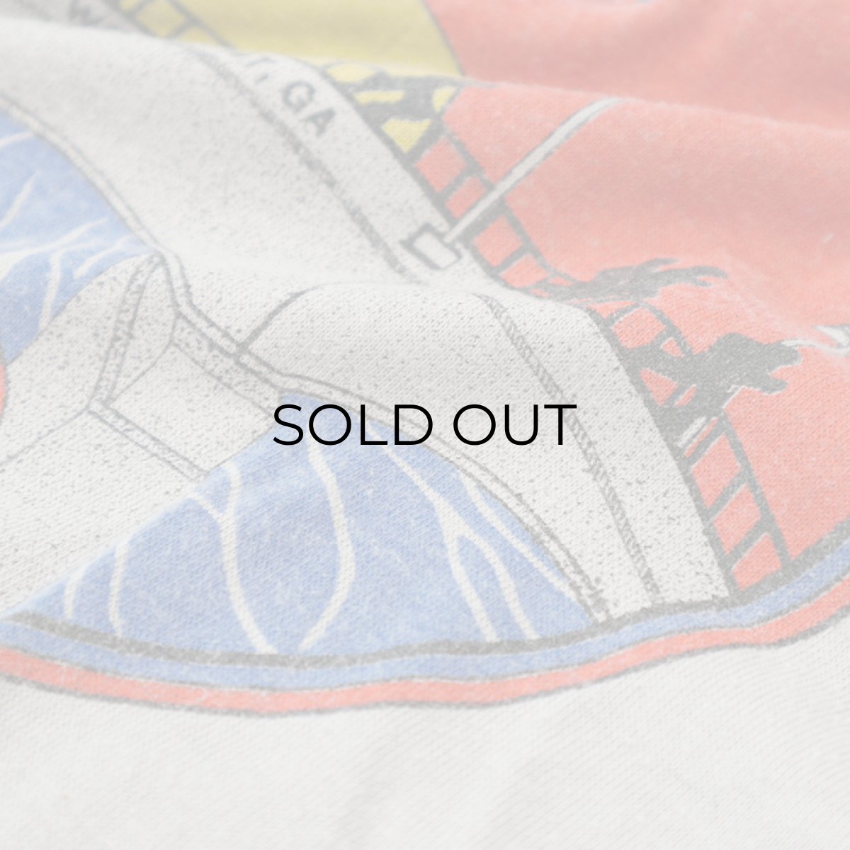 画像7: 80's Sportswear W-PRINT L/S TEE "CHATTAHOOCHE RIVER RUN 1984"  (7)