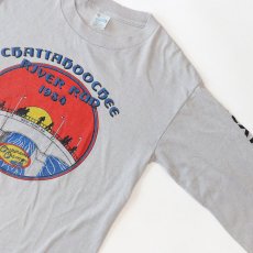 画像3: 80's Sportswear W-PRINT L/S TEE "CHATTAHOOCHE RIVER RUN 1984"  (3)