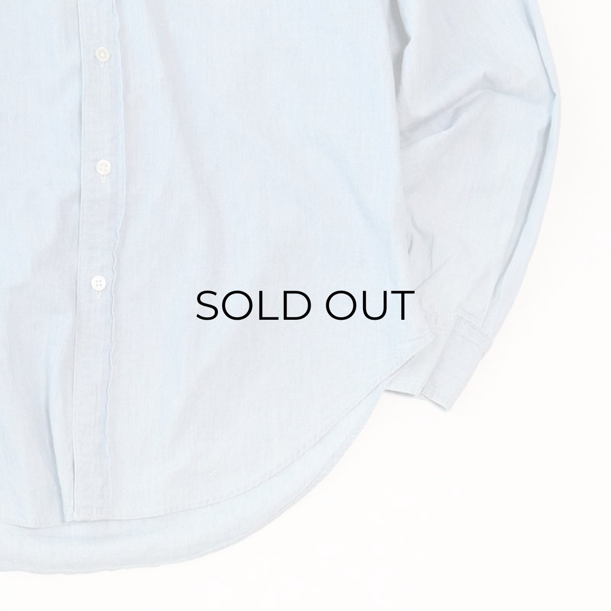 画像5: 〜90's Ralph Lauren COTTON CHAMBRAY B/D SHIRT (5)