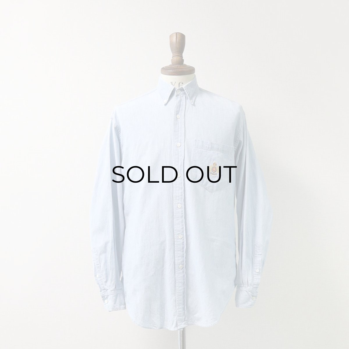 画像11: 〜90's Ralph Lauren COTTON CHAMBRAY B/D SHIRT (11)