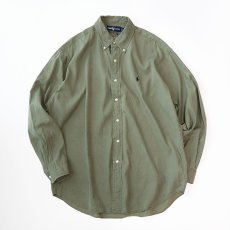 画像1: Ralph Lauren COTTON HERRINGBONE TWILL B/D SHIRT (1)