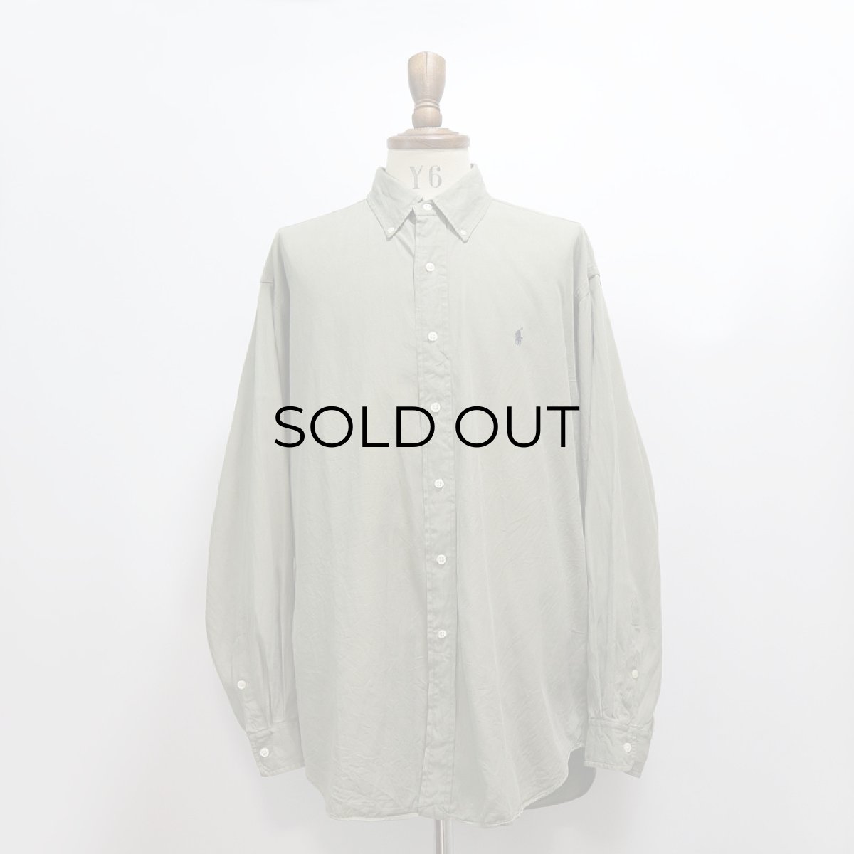 画像11: Ralph Lauren COTTON HERRINGBONE TWILL B/D SHIRT (11)