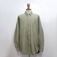 画像11: Ralph Lauren COTTON HERRINGBONE TWILL B/D SHIRT (11)