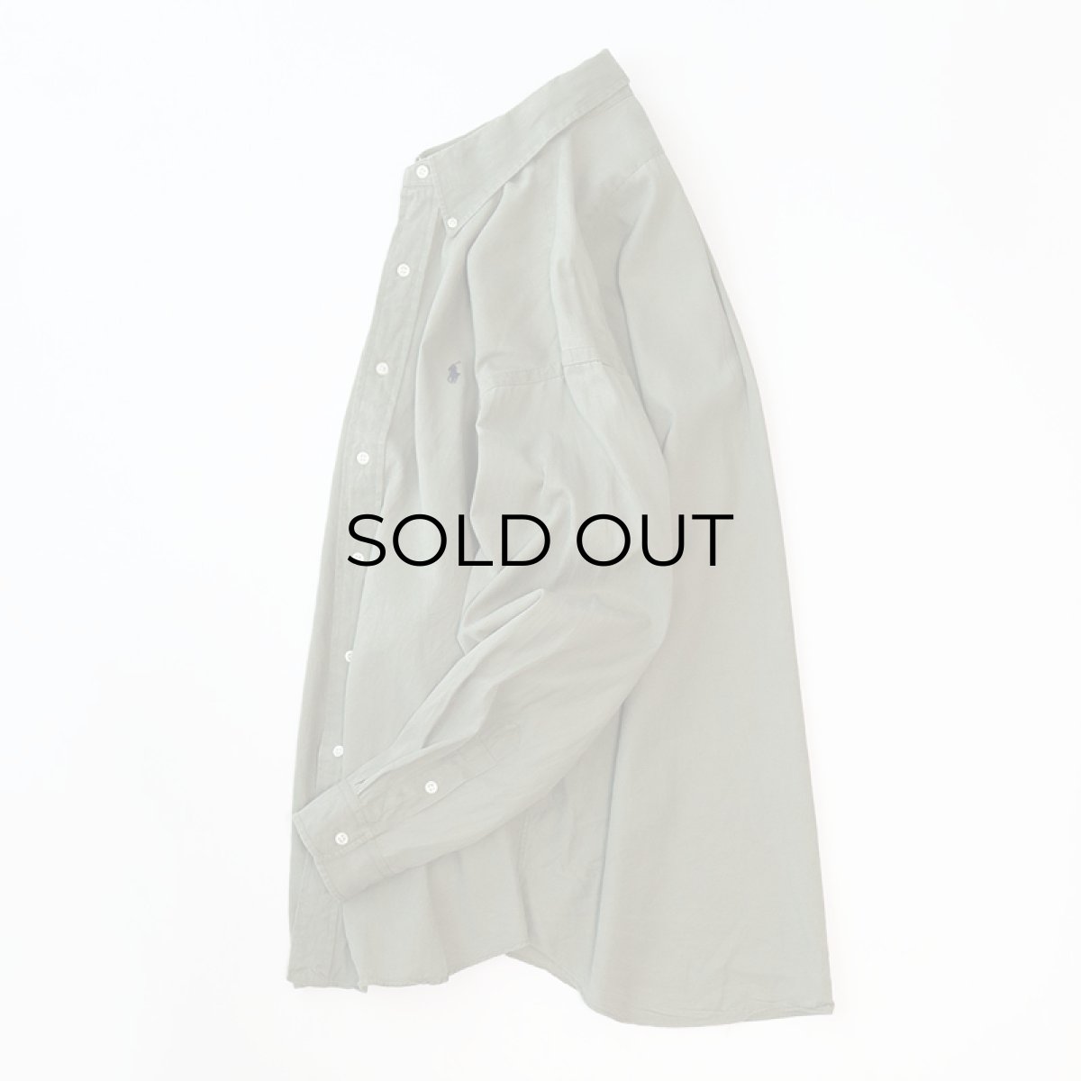 画像2: Ralph Lauren COTTON HERRINGBONE TWILL B/D SHIRT (2)