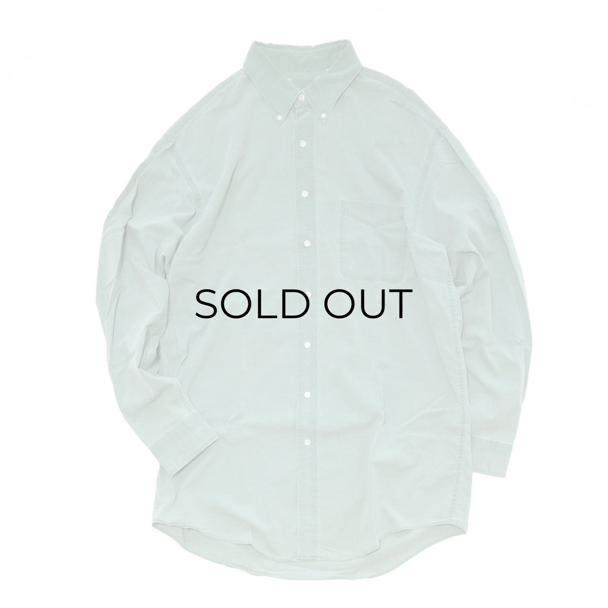 画像2: 80's L.L. Bean PIGMENT DYED COTTON B/D SHIRT "MADE IN USA" (2)