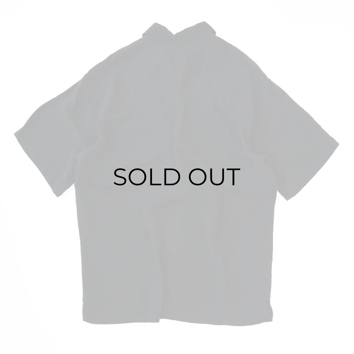 画像3: DE SANTIS BLACK SILK PIN CHECK S/S BOX SHIRT (3)